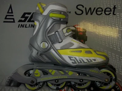 Sulov Sweet 9.3 žluté in-line brusle Sulov Sweet 9.3 žluté in-line brusle