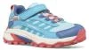 Merrell Mk167547 Moab Speed 2 Low A/c Wtpf Turq/coral dětské outdoorové boty Merrell Mk167547 Moab Speed 2 Low A/c Wtpf Turq/coral dětské outdoorové boty