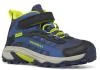 Merrell Mk267543 Moab Speed 2 Mid A/c Wtpf Navy/hi Viz dětské outdoor boty Merrell Mk267543 Moab Speed 2 Mid A/c Wtpf Navy/hi Viz dětské outdoor boty
