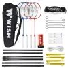 WISH Sada na badminton ALUMTEC 5566 červeno-modrá WISH Sada na badminton ALUMTEC 5566 červeno-modrá