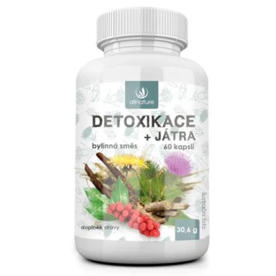 Allnature Detoxikace 60 kapslí Allnature Detoxikace 60 kapslí