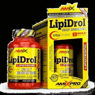 Amix Nutrition LipiDrol Fat Burner 120 kapslí Amix Nutrition LipiDrol Fat Burner 120 kapslí