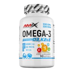 Amix Omega 3 D3+K2+E 90 kapslí Amix Omega 3 D3+K2+E 90 kapslí