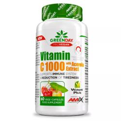 Amix Nutrition ProVEGAN Vitamin C 1000 s extraktem z aceroly 60 kapslí Amix Nutrition ProVEGAN Vitamin C 1000 s extraktem z aceroly 60 kapslí