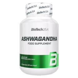 BiotechUSA Ashwagandha 60 kapslí BiotechUSA Ashwagandha 60 kapslí