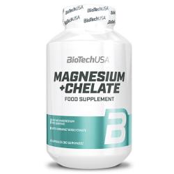 BiotechUSA Magnesium + chelát 60 kapsúl