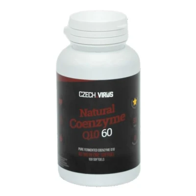 Czech Virus Natural Coenzyme Q10 60 100 Tobolek Czech Virus Natural Coenzyme Q10 60 100 Tobolek