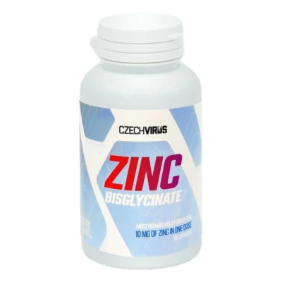 Czech Virus Zinc Bisglycinate 60 kapslí Czech Virus Zinc Bisglycinate 60 kapslí