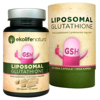 Ekolife Natura Liposomal Glutathione 30 kapslí Ekolife Natura Liposomal Glutathione 30 kapslí