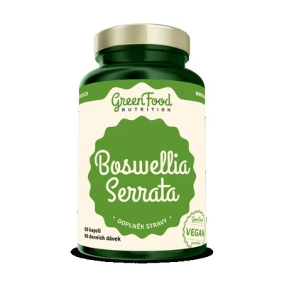 GreenFood Boswellia Serrata 60 kapslí GreenFood Boswellia Serrata 60 kapslí