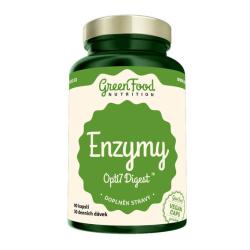 GreenFood Enzymy Opti7 Digest 90 kapslí GreenFood Enzymy Opti7 Digest 90 kapslí