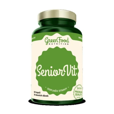 GreenFood SeniorVit 60 kapslí GreenFood SeniorVit 60 kapslí