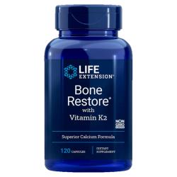 Life Extension Bone Restore s vitamínom K2 120 kapsúl Life Extension Bone Restore s vitamínom K2 120 kapsúl