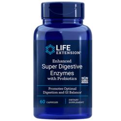 Life Extension Enhanced Super Digestive Enzymes s Probiotikami 60 kapsúl