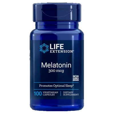 Life Extension Melatonin 300mcg 100 kapslí