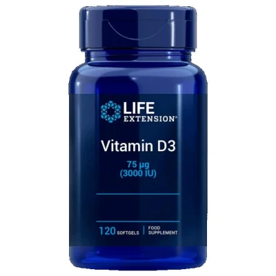 Life Extension Vitamin D3 3000IU 120 Tobolek Life Extension Vitamin D3 3000IU 120 Tobolek