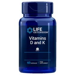 Life Extension Vitamíny D K 60 kapsúl Life Extension Vitamíny D K 60 kapsúl