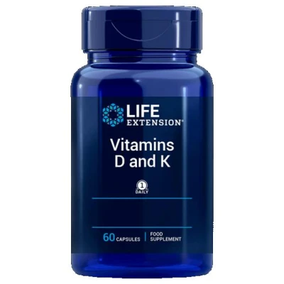 Life Extension Vitamins D K 60 kapslí Life Extension Vitamins D K 60 kapslí