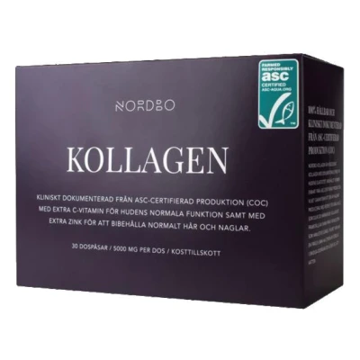 Nordbo Kollagen 30 x 5,1g Nordbo Kollagen 30 x 5,1g