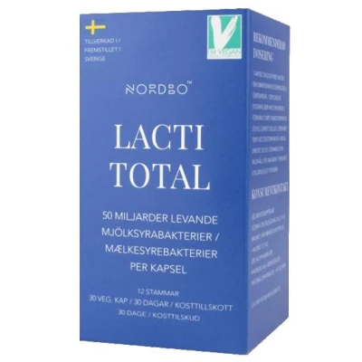 Nordbo Lacti Total 30 kapslí Nordbo Lacti Total 30 kapslí