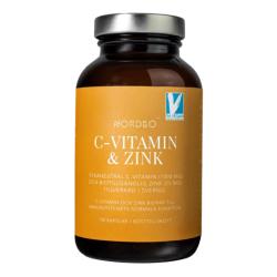 Nordbo Vitamin C Zinek 50 kapslí Nordbo Vitamin C Zinek 50 kapslí