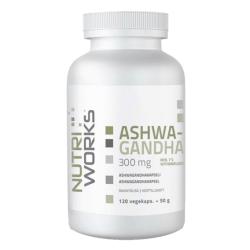 NutriWorks Ashwagandha 120 kapsúl NutriWorks Ashwagandha 120 kapsúl