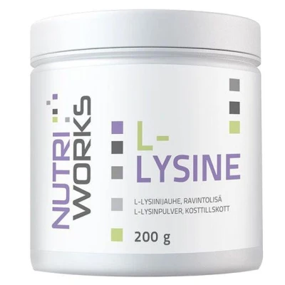 NutriWorks L-Lysine 200g NutriWorks L-Lysine 200g