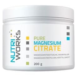 NutriWorks Pure Magnesium Citrate 200g NutriWorks Pure Magnesium Citrate 200g
