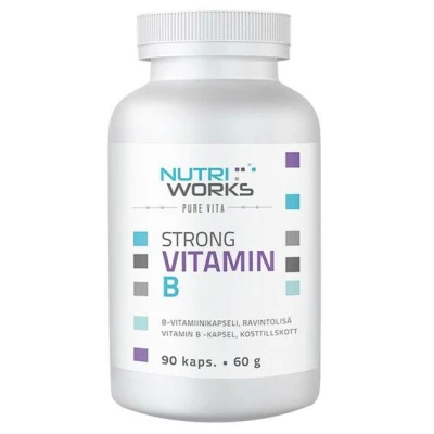 NutriWorks Strong Vitamin B 90 kapslí