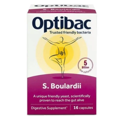 Optibac Saccharomyces Boulardii 40 kapslí Optibac Saccharomyces Boulardii 40 kapslí