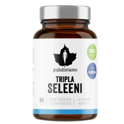 Puhdistamo Triple Selenium 60 kapslí Puhdistamo Triple Selenium 60 kapslí