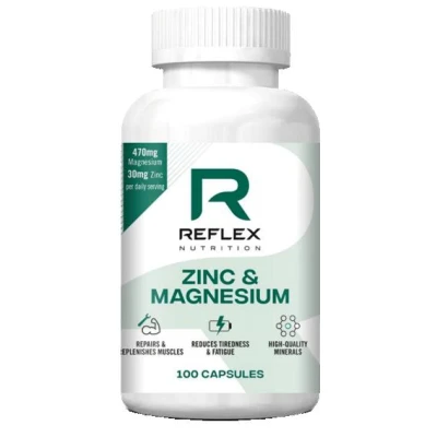 Reflex Zinc Magnesium 100 kapslí Reflex Zinc Magnesium 100 kapslí