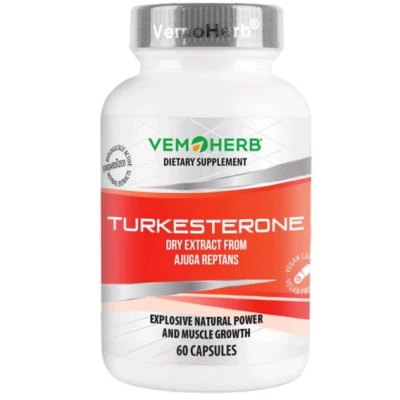 Vemoherb Turkesterone 60 kapslí Vemoherb Turkesterone 60 kapslí