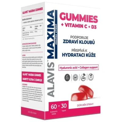 Alavis Maxima Gummies 60 tablet+30 kapslí Alavis Maxima Gummies 60 tablet+30 kapslí