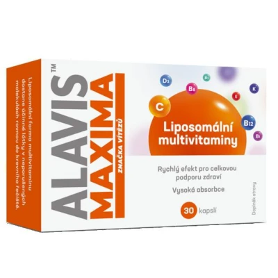 Alavis Maxima Liposomální multivitamíny 30 kapslí Alavis Maxima Liposomální multivitamíny 30 kapslí