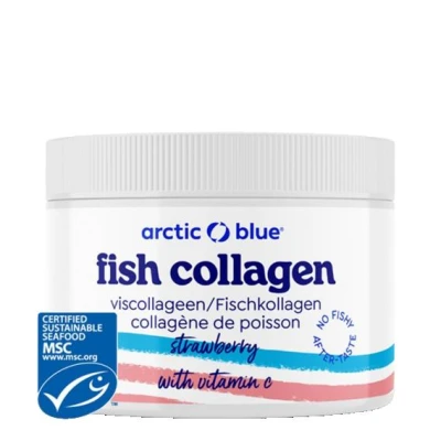 Arctic blue Fish Collagen + Vitamin C (Seagarden Norway) 150g Arctic blue Fish Collagen + Vitamin C (Seagarden Norway) 150g