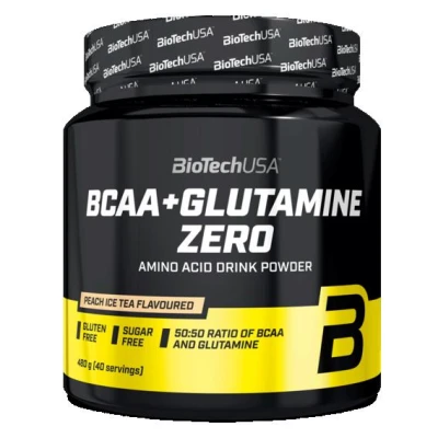 Biotech USA BCAA + Glutamine Zero 480g Biotech USA BCAA + Glutamine Zero 480g