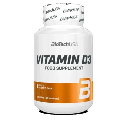 Biotech USA Vitamin D3 120 tablet Biotech USA Vitamin D3 120 tablet