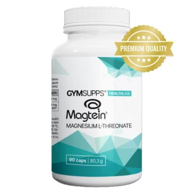 GymSupps GymSupps Magtein Magnesium L-Threonate 90 kapslí GymSupps GymSupps Magtein Magnesium L-Threonate 90 kapslí