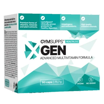 GymSupps XGen 90 kapslí GymSupps XGen 90 kapslí