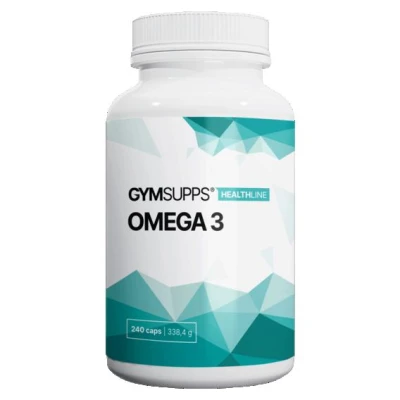GymSupps Omega 3 240 kapslí