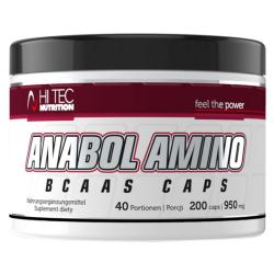 HiTec Anabol Amino BCAA S 200 kapslí