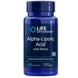 Life Extension Alpha-Lipoic Acid with Biotin 60 kapslí Life Extension Alpha-Lipoic Acid with Biotin 60 kapslí