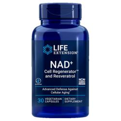 Life Extension NAD+ Cell Regenerator™ and Resveratrol 30 kapsúl Life Extension NAD+ Cell Regenerator™ and Resveratrol 30 kapsúl