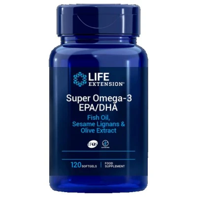 Life Extension Super Omega-3 EPA/DHA with Sesame Lignans Olive Extract 120 Tobolek Life Extension Super Omega-3 EPA/DHA with Sesame Lignans Olive Extract 120 Tobolek