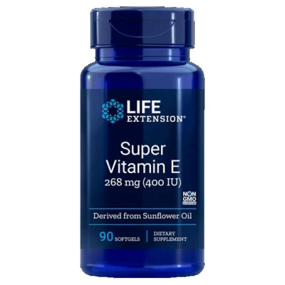 Life Extension Super Vitamin E 400IU 90 Tobolek Life Extension Super Vitamin E 400IU 90 Tobolek