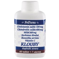 MedPharma Glukosamin + chondroitin + MSM 67 tablet MedPharma Glukosamin + chondroitin + MSM 67 tablet