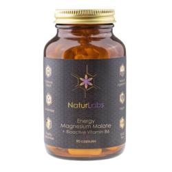 NaturLabs Energy Hořčík malát + bioaktivní vitamin B6 90 kapslí NaturLabs Energy Hořčík malát + bioaktivní vitamin B6 90 kapslí