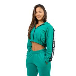 Nebbia Crop mikina s kapucňou ICONIC 254