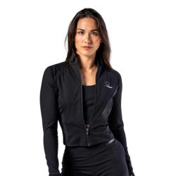 Nebbia Deni x NEBBIA Fitness tracktop na zip 314